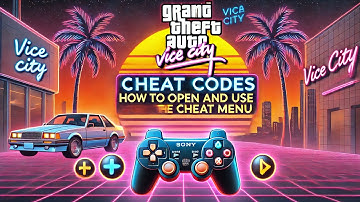 GTA Vice City Cheat Menu use guide