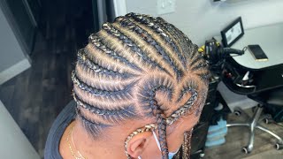 Heart part Lemonade Braids| NOT A TUTORIAL