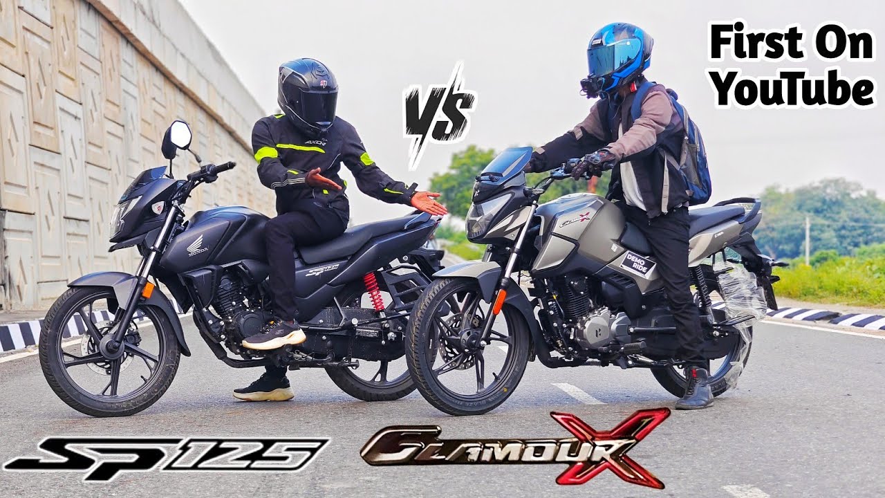 Hero Glamour X 125 Vs Honda SP 125 | Drag Race | Video On Demand |