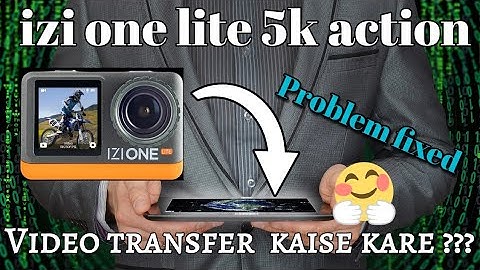 Izi one lite 5k action major issue fix | the one unique indian