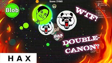 BLOB | MOST *INSANE* DOUBLE-CANON EVER? | INSANE VERTICAL POPSPLIT? | *GODLY* MOMENTS! (Agario)