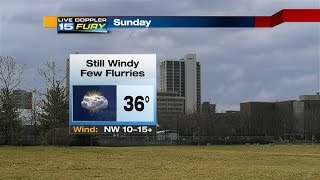 WANE Saturday Night Forecast Update