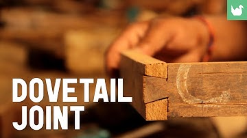 Learn the basics of woodworking: Dovetail Joint