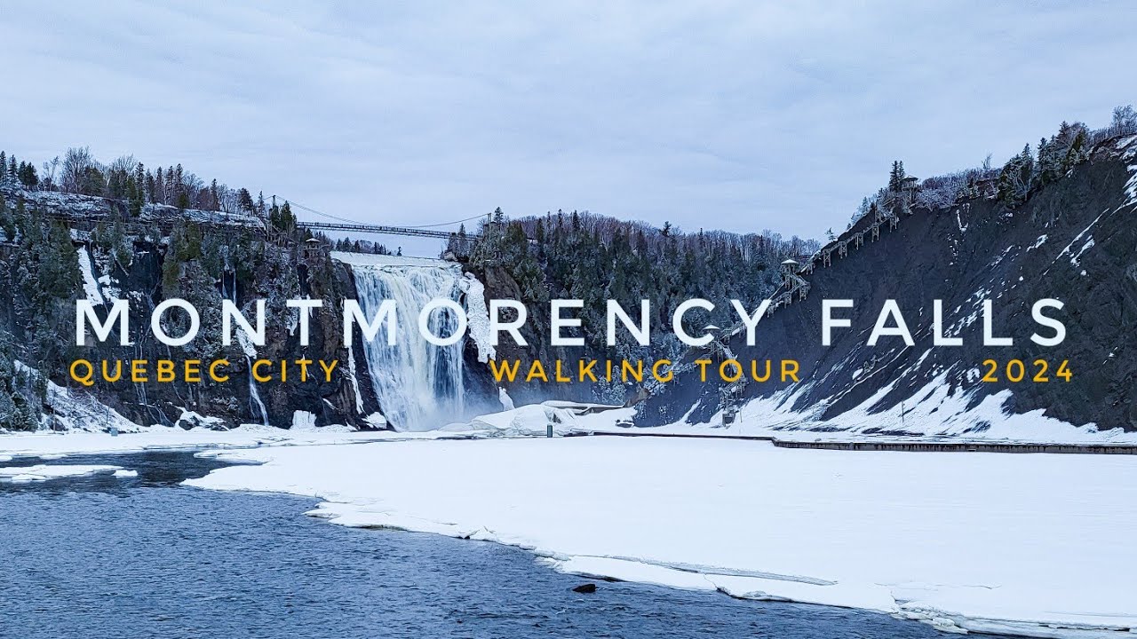 Montmorency Falls Walking Tour 2024 | Quebec City - YouTube