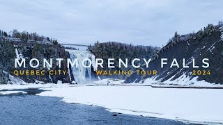 Montmorency Falls Walking Tour 2024 | Quebec City