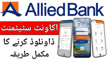 How to Download ABL account Statement from MyABL App | Payment Guide