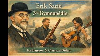 Erik Satie - 3rd Gymnopédie. For Bassoon and Classical Guitar.