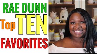 RAE DUNN TOP TEN FAVORITES | MUST HAVES | TOP 10 @shortytam @nananatasha