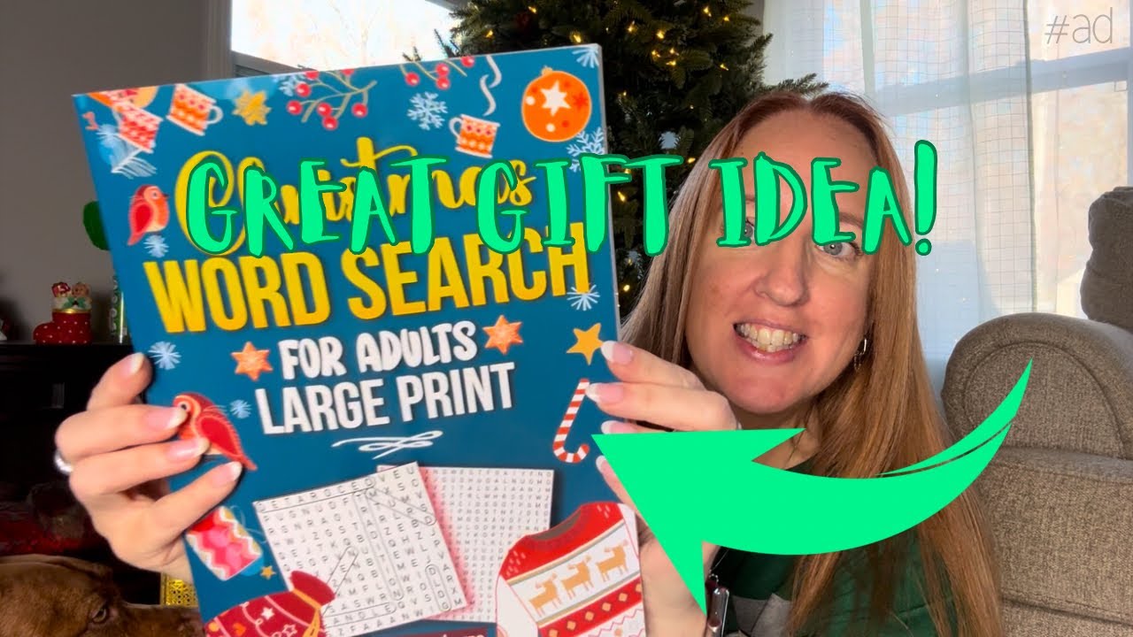 Christmas Word Search for Adults Large Print: 1500 Fun and Relaxing Words for this Holiday | Review