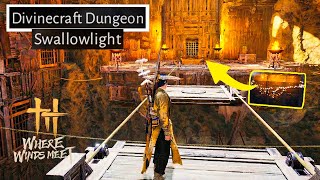 How to Solve Divinecraft Dungeon Swallowlight Puzzle | Where Winds Meet