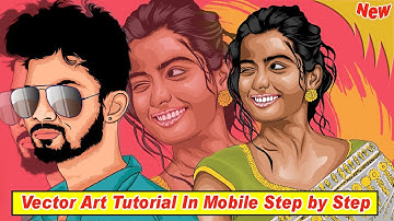 Infinite design tutorial (vector art) step by step | ultimate focus tamil