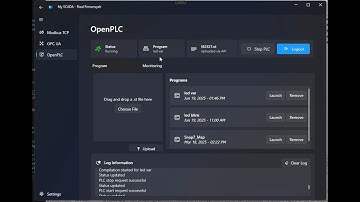 SCADA with C# Modbus TCP/IP, OPC UA, OpenPLC