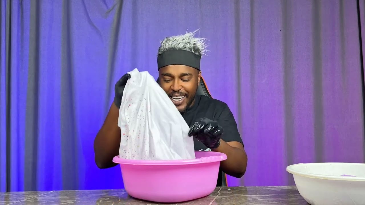 تجارب ممتعة : تجربة كشف سر المصبانات لإزالة البقع ؟