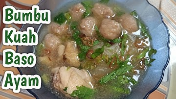 BONGKAR RAHASIA KUAH BAKSO AYAM ENAK UNTUK USAHA