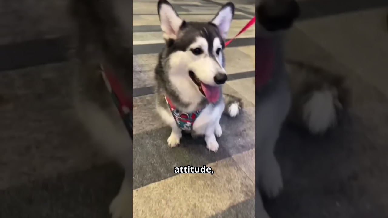 Meet the Horgi — Husky Face, Corgi Base. 