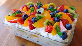 Fruit Tiramisu | Easy Recipe