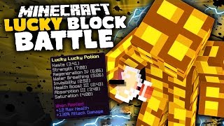 LUCKY LUCKY POTION!! | Lucky Block Battle
