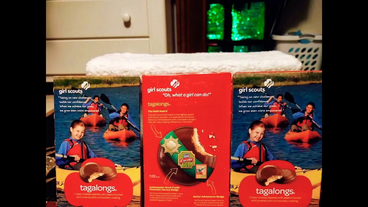 GIRL SCOUT COOKIES 2020 DO-SI-DOS AND TAGALONGS AND TREFOILS!!!!!!!