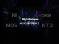MOVE DIFFERENT 2 _NIGHTRELAPSE #MUSIC RB Short *Like Comment follow and share for more