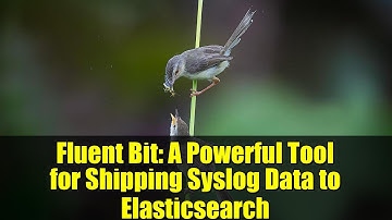 Fluent Bit: A Powerful Tool for Shipping Syslog Data to Elasticsearch