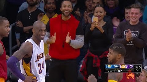 Kobe hits clutch 3 and can