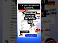 ALMANCA A1 SINAVINI KAZANDIK #deutschlernen #deutschkurs #almancaöğren #almancakursu #keşfet #shorts