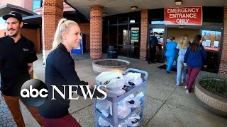 Recognizing volunteers feeding those in need
