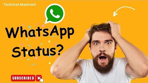 WhatsApp Status nahi ? | WhatsApp Updates | Technical Akashvani | By Akash Prajapati |