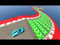 Insane twisted turbo speed boost track  gta 5 online