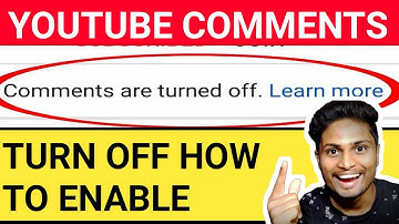 Youtube Video Par Comments on/off kaise kare | How to trun on comment on Youtube |