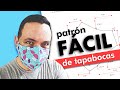 Tutorial: Haz tu propio molde o patrón de tapabocas paso a paso