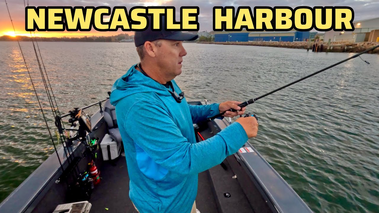 Fishing the Harbour an River for a feed !!