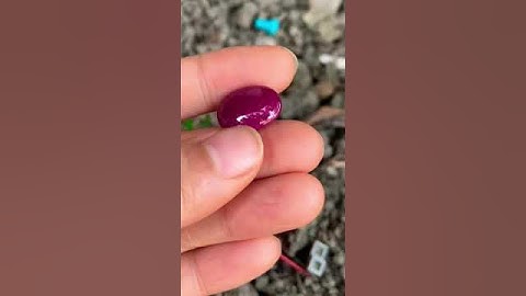 ruby màu đẹp 14.3ct nhẫn nam đẹp #gemstone #ruby #gem #love