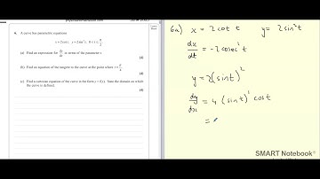 A Level Maths - Year 13 - Parametric Equations - Exam Practice