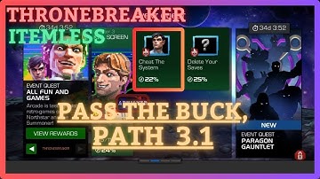 MCOC | EQ 3.1 | Pass the Buck Path | ThroneBreaker | ALL FUN AND GAMES | Itemless |