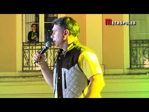 Veja íntegra do discurso de Flavio Bolsonaro durante ato de campanha em Porto Alegre