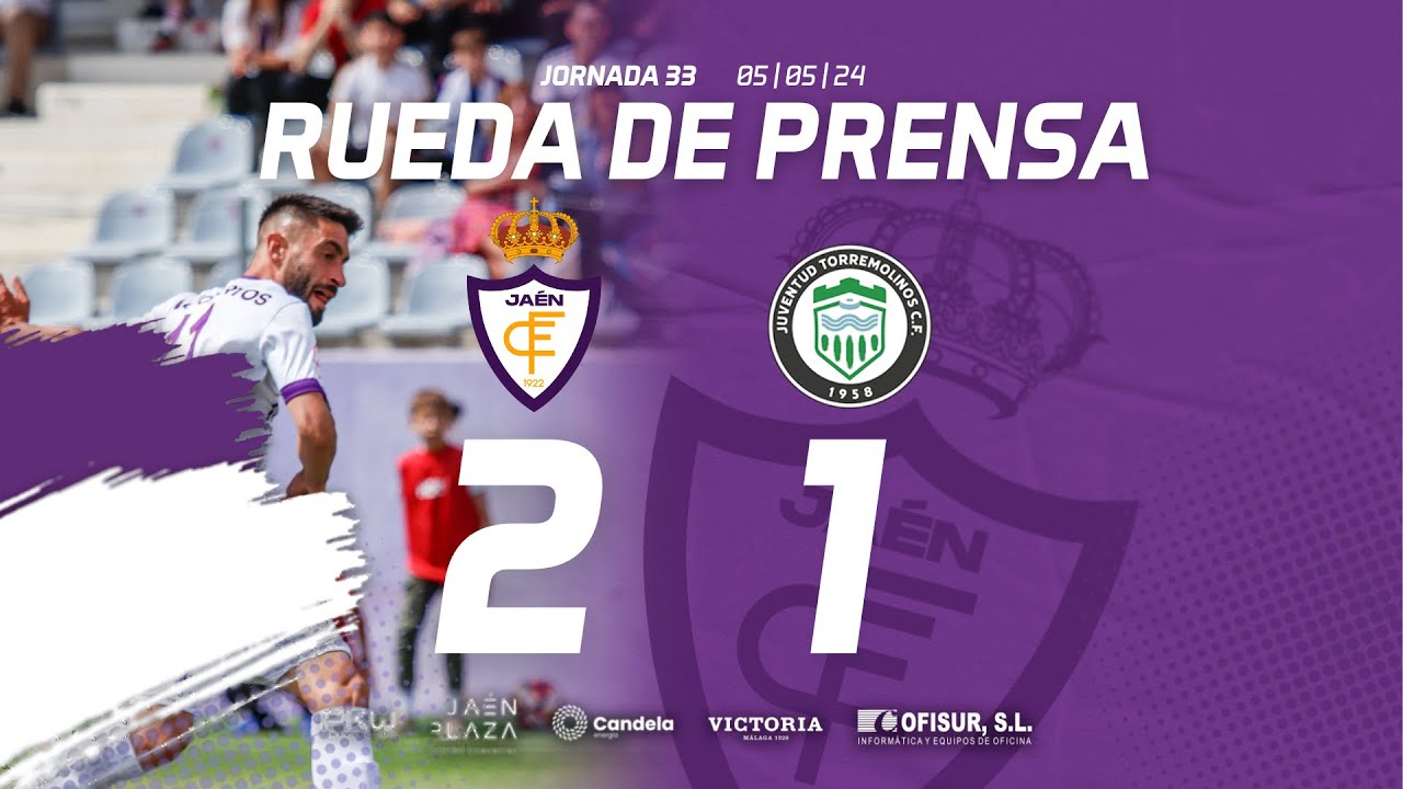 RUEDA DE PRENSA | J33 Real Jaén C.F 2 - 1 Juv. Torremolinos