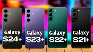 Samsung Galaxy S24 Plus Vs Galaxy S23 Plus Vs Galaxy S22 Plus Vs Galaxy S21 Plus || Basic Tester