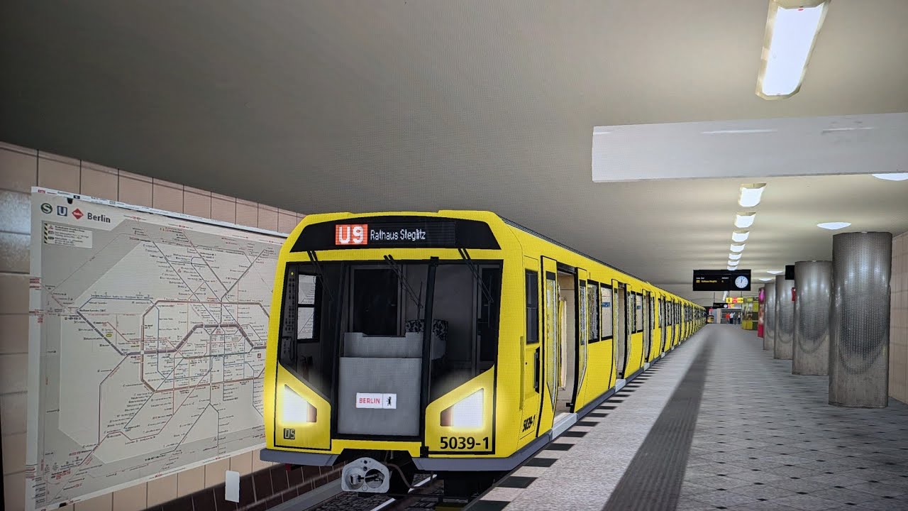 TRS2009|U-Bahn Sim Berlin: Knappe 2 Stunden auf der U9 mit F- und H-Zug (Gameplay #25)