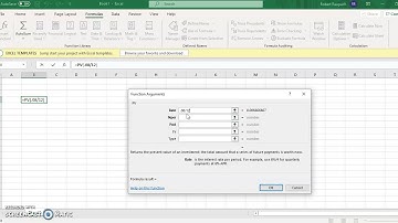 Find PV given FV in excel compounded monthly