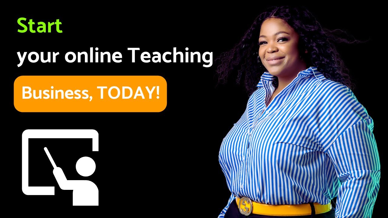 How to start an online teaching business - YouTube