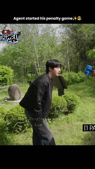 Agent Forgot That Jin Is From RUN BTS UNIVERSITY!!!🔥🤣😭