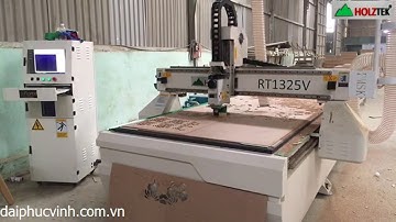 MÁY CNC ROUTER 1 ĐẦU TẢI NẶNG PHAY CẮT VÁN LÀM VÁCH NGĂN TRANG TRÍ HOLZTEK
