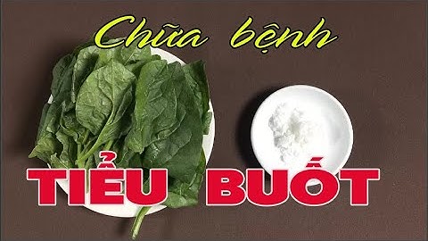 Cách chữa tiểu buốt, tiểu đêm cực kỳ hiệu quả [Sức khỏe]