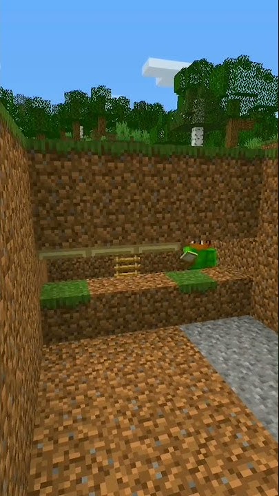 Minecraft ZOMBIE XP Farm Tutorial #shorts+- - YouTube