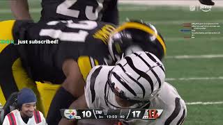 FlightReacts To Steelers vs Cincinnati Bengals Game Highlights | 2025 NFL Season Week 7!