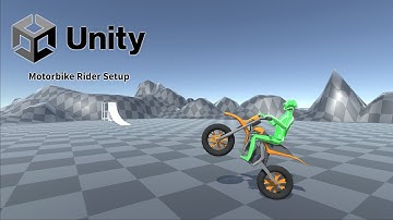 How to Set Up a Rider on a Motorbike/PushBike Unity Tutorial