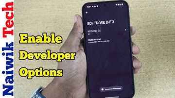 Enable Developer options in Nothing Phone | Nothing OS