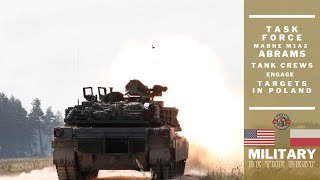 Task Force Marne M1A2 Abrams Strikes Targets in Poland