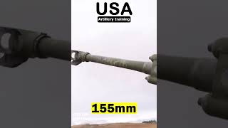 155 vs 152mm! RUSSIA or USA #Shorts